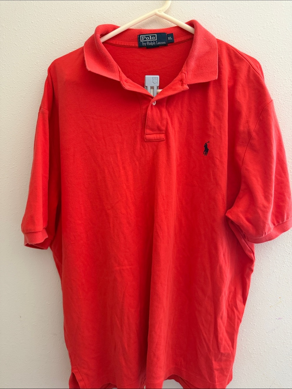 Polo by Ralph Lauren Bright Red Short Sleeve Polo